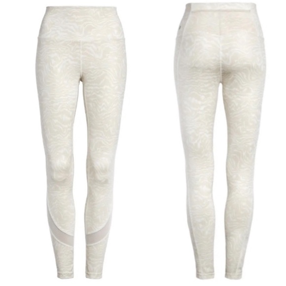Zella Pants - NWT ALIGN High Waist Studio Mesh Print Leggings